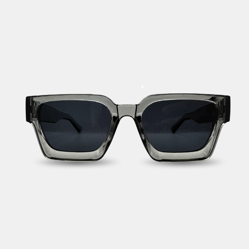 Valcien- Bold Square Frame Sunglasses Retro Oversized Shades for Men & Women UV400 Protection