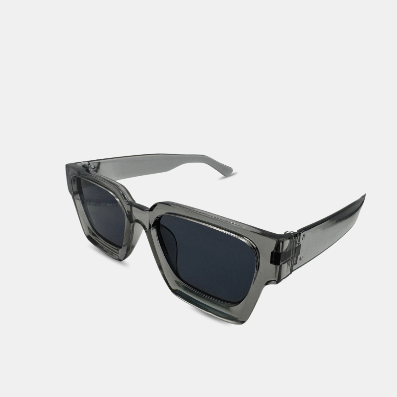 Valcien- Bold Square Frame Sunglasses Retro Oversized Shades for Men & Women UV400 Protection