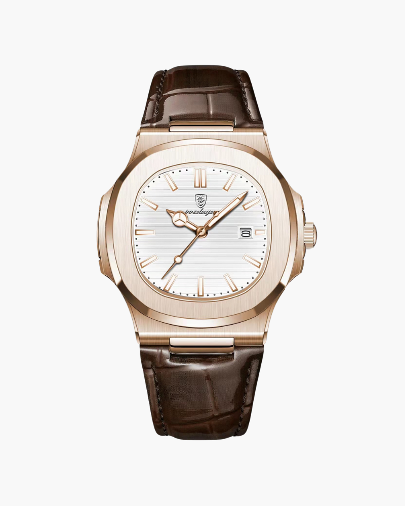 Valcien - Chronograph Watch  Leather Strap | Men’s Luxury Watch