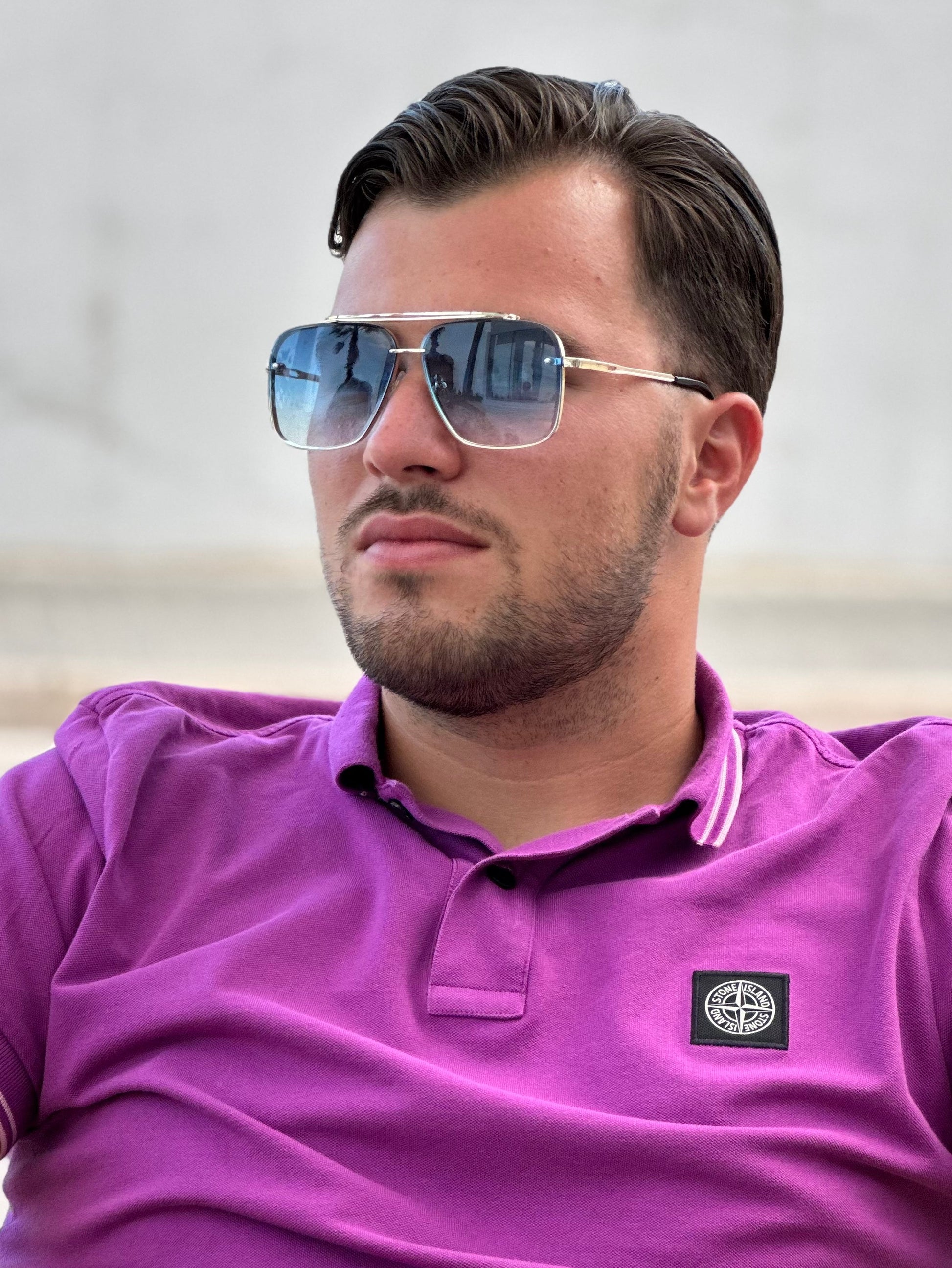 Valcien Sunglasses – Frame Square Gradient | Men's Luxury Eyewear UV400